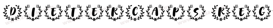 DieterCaps Regular字体转换